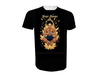 Henkilökohtainen Lisää nimi Muay Thai T-paita : KNTSHCUST-025