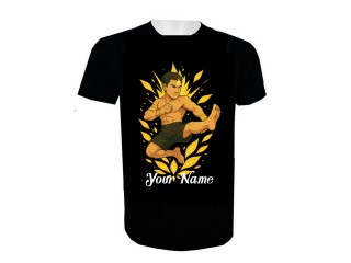 Henkilökohtainen Lisää nimi Muay Thai T-paita : KNTSHCUST-026