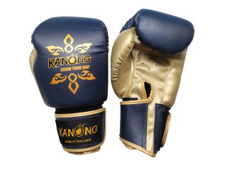 Kanong thaiboxing Nyrkkeilysiteet : "Thai Power" laivastonsininen/kulta