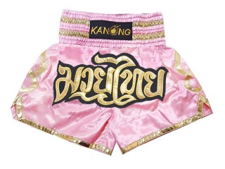 Kanong Thainyrkkeily Shortsit : KNS-121-pinkki