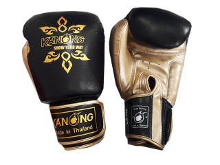 Kanong Muay Thai Nyrkkeilysiteet : "Thai Power" musta/kulta