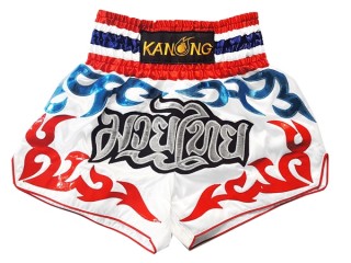 Kanong Thainyrkkeily Shortsit : KNS-122-valkoinen