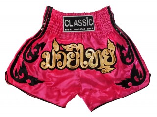 Classic Muay Thai Kickboxing Shortsit : CLS-016-Ruusu