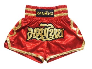 Kanong Thainyrkkeily Shortsit : KNS-121-punainen