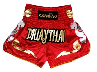 Kanong Thainyrkkeily Shortsit : KNS-126-Punainen