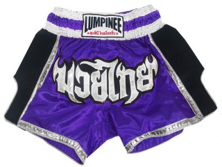 Lumpinee Thainyrkkeily Shortsit : LUM-023-Violetti