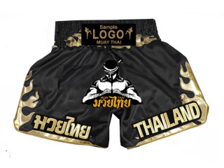 Henkilökohtaiset Muay thai Shortsit brodeerauksella