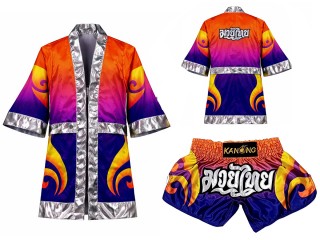 Kanong nyrkkeilyviitta + Muay Thai Shortsit : Setti-507