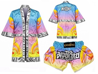 Kanong nyrkkeilyviitta + Muay Thai Shortsit : Setti-508