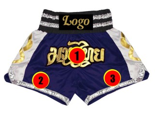 Muay Thai Bulk - Muokkaa Muay Thai -nyrkkeilyshortseja logolla