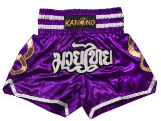 Kanong Muay Thai Shortsit : KNS-143-Violetti