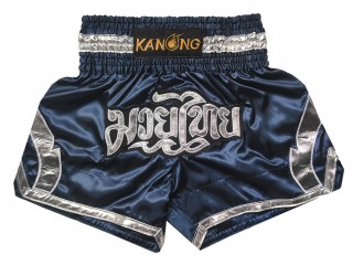 Kanong Muay Thai Shortsit : KNS-144-laivastonsininen