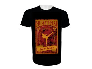 Henkilökohtainen Lisää nimi Muay Thai T-paita : KNTSHCUST-013