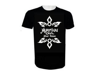 Henkilökohtainen Lisää nimi Muay Thai T-paita : KNTSHCUST-021