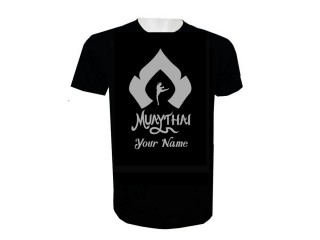 Henkilökohtainen Lisää nimi Muay Thai T-paita : KNTSHCUST-023