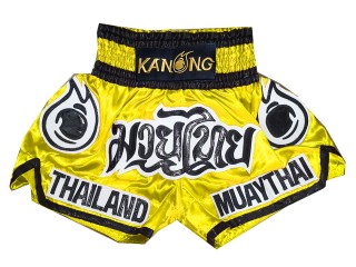 Kanong Thainyrkkeily Shortsit : KNS-118-Keltainen