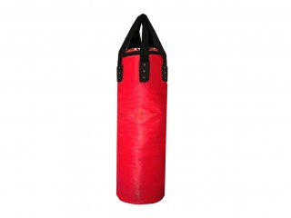 Räätälöity Microfiber -nahkainen nyrkkeilysäkki (täyttämätön) : Punainen 120 cm.