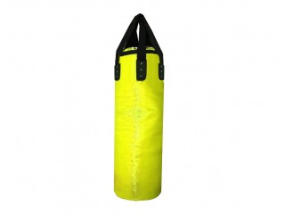 Räätälöity Microfiber -nahkainen nyrkkeilysäkki (täyttämätön) : Keltainen 120 cm.