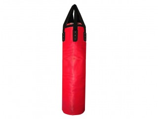 Räätälöity Microfiber -nahkainen nyrkkeilysäkki (täyttämätön) : Punainen 180 cm.