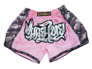 Kanong Retro Thai Shortsit : KNSRTO-231-Vaaleanpunainen