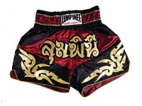 Lumpinee Muay Thai Shortsit : LUM-049-Punainen