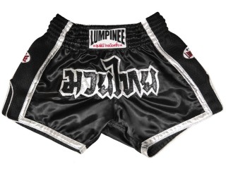 Lumpinee Muay Thai Shortsit : LUMRTO-005-Musta