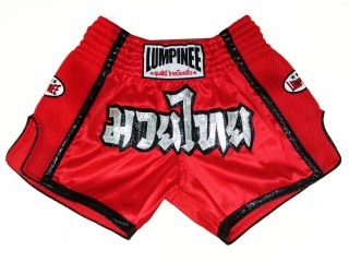 Lumpinee Muay Thai Shortsit : LUMRTO-005-Punainen