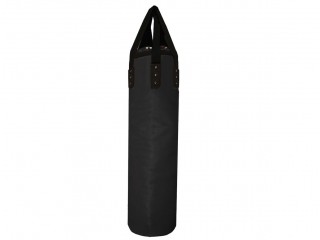 Räätälöity Microfiber -nahkainen nyrkkeilysäkki (täyttämätön) : Musta 180 cm.