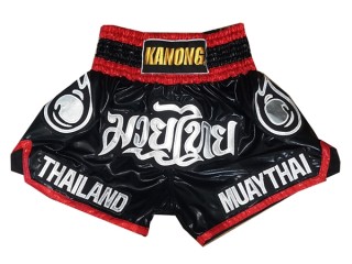 Kanong Thainyrkkeily Shortsit naisille : KNS-118-musta