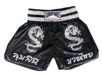 Lumpinee Muay Thai Shortsit : LUM-038-Musta