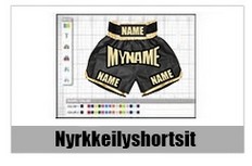 Henkilökohtaiset Nyrkkeilyshortsit